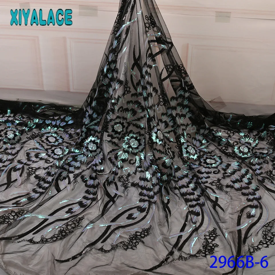Лучшие продажи чистая кружевная ткань, самые новые блестящие кружевные ткани, африканские тюлевые ткани шнурки для женщин KS2966B-3