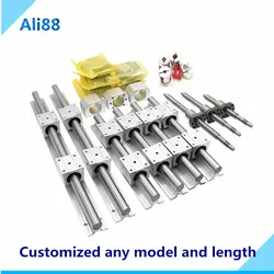 3 оси 4aixs 20 мм линейный рельс HGR15/HGR20/SBR16 с 16 мм шариковый винт SFU1605 свинцовый винт SFU1610 Набор для ЧПУ