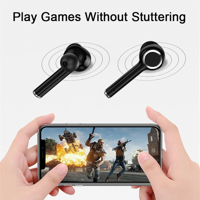 Беспроводные наушники Bluetooth 5 0 TWS HIFI спортивные для бега гарнитура поддержка HD