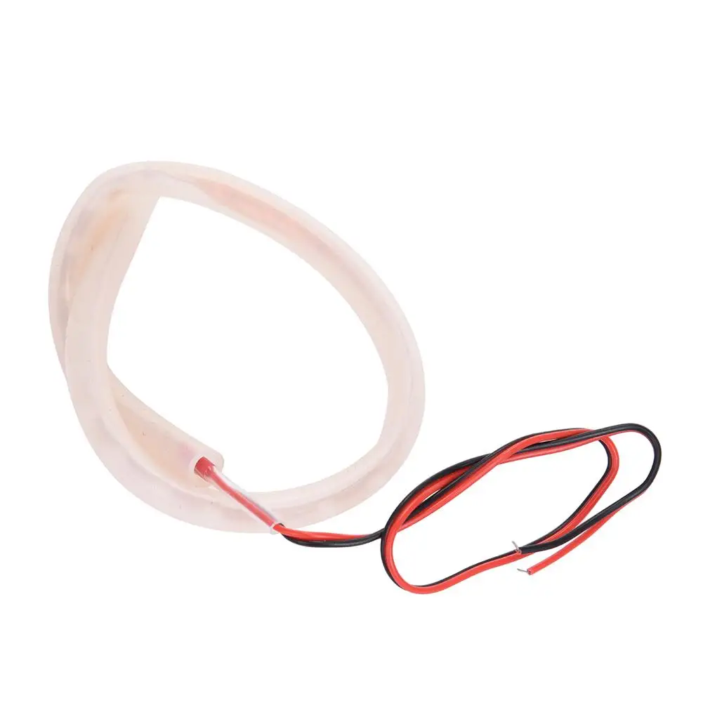 Motorcycle Decorative LED Lights Modification Exhaust Pipe High-Temperature Resistant Light Bar Stripe Accessories