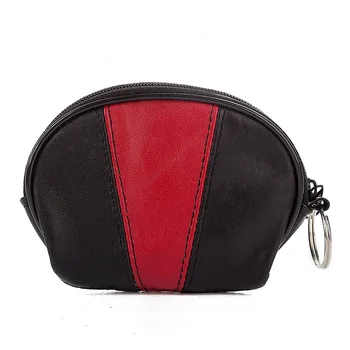 

Zero real leather wallet semicircle take sample manufacturers selling mixed batch of custom