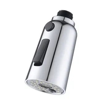 

Kitchen sink faucet puller accessories horn-shaped button switch multi-function shower nozzle DCK-1200CP