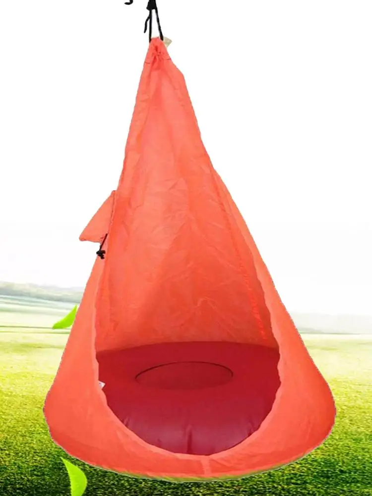 Children's Swing Pod Home Children's Comfortable And Durable Hammock Chair Indoor And Outdoor Hanging Seat Toy Swing 3
