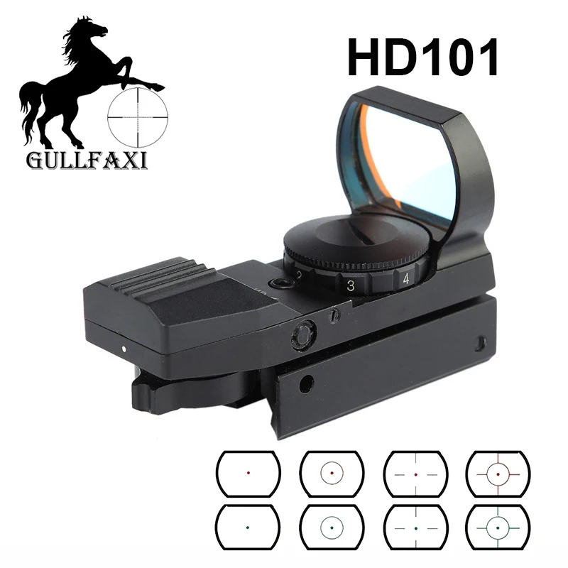 Gullfaxi HD101 Red Dot Sight Scop Tactical Hunting Scope Pistol Air