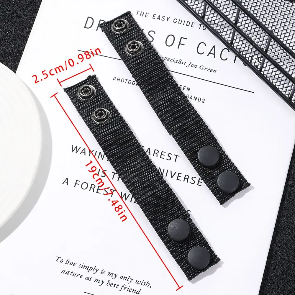 Belt Buckle Heavy Duty Nylon Webbing Molle Belt Keeper Strap Outdoor Buckle Strap Tool Accessories 2/4Pcs tactical buckle,tent rope buckle,antenna binding buckle