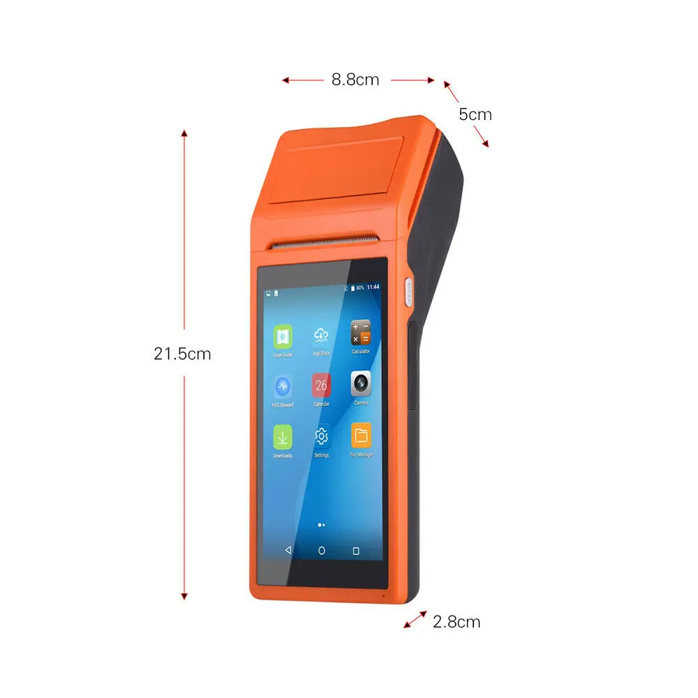 Q2 Android прочная PDA камера для считывания штрих кода сканер ручное устройство pos