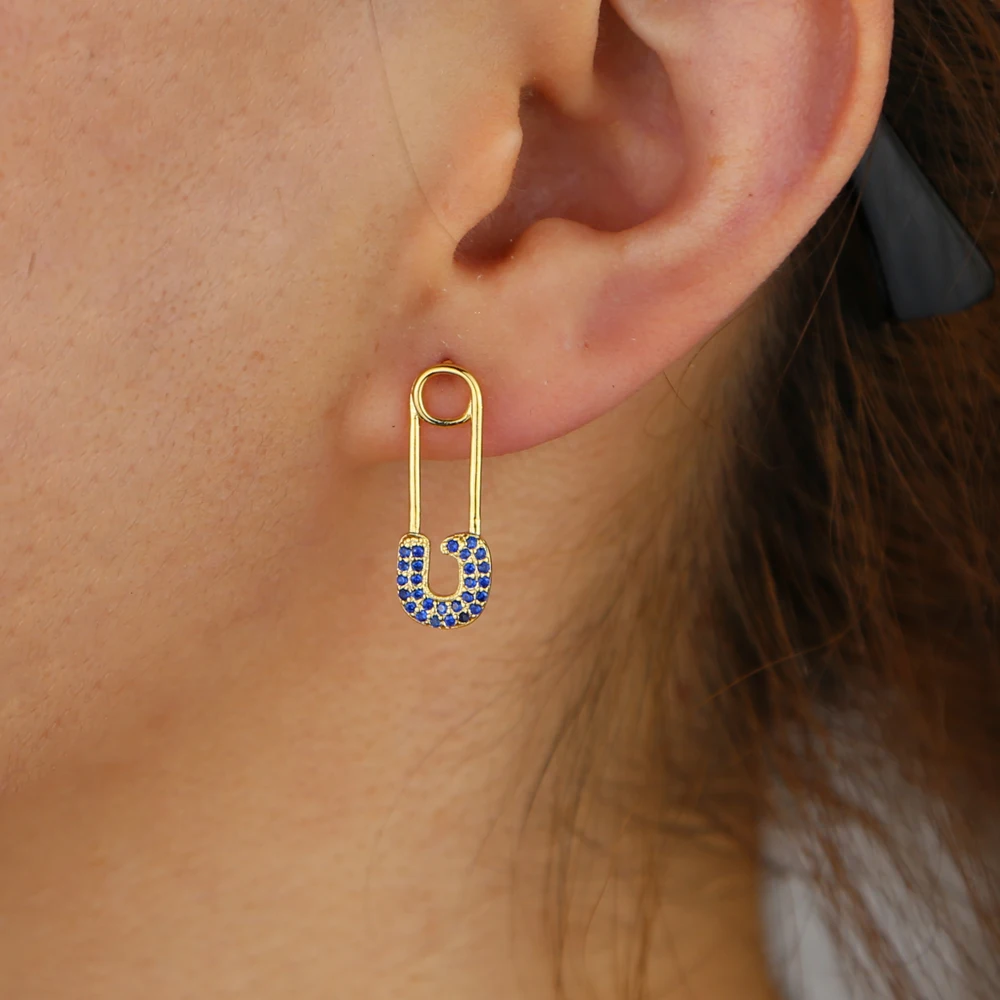 brass safety pin Y (9)