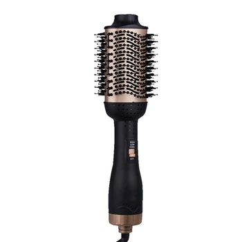 

Hair Dryer Brush One Step Hair Dryer & Volumizer 3-In-1 Dryer Straightener Curler Hot Air Comb with Ceramic Anti-Scald Negative