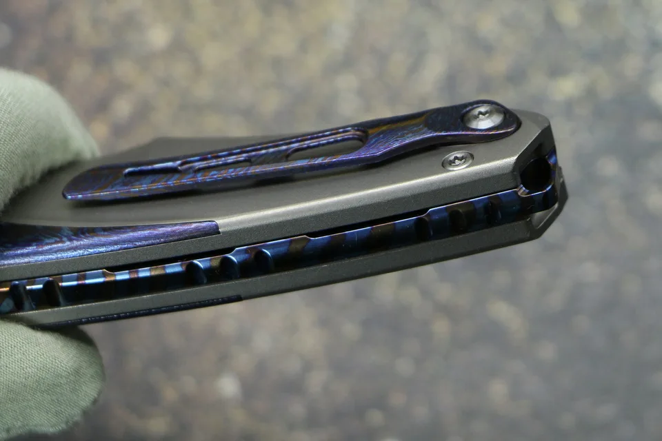 LiBing Origina Raptor откидной складной нож титановая ручка S90V Лезвие Открытый Отдых Охота Карманный тактика фрукты Ножи EDC инструмент