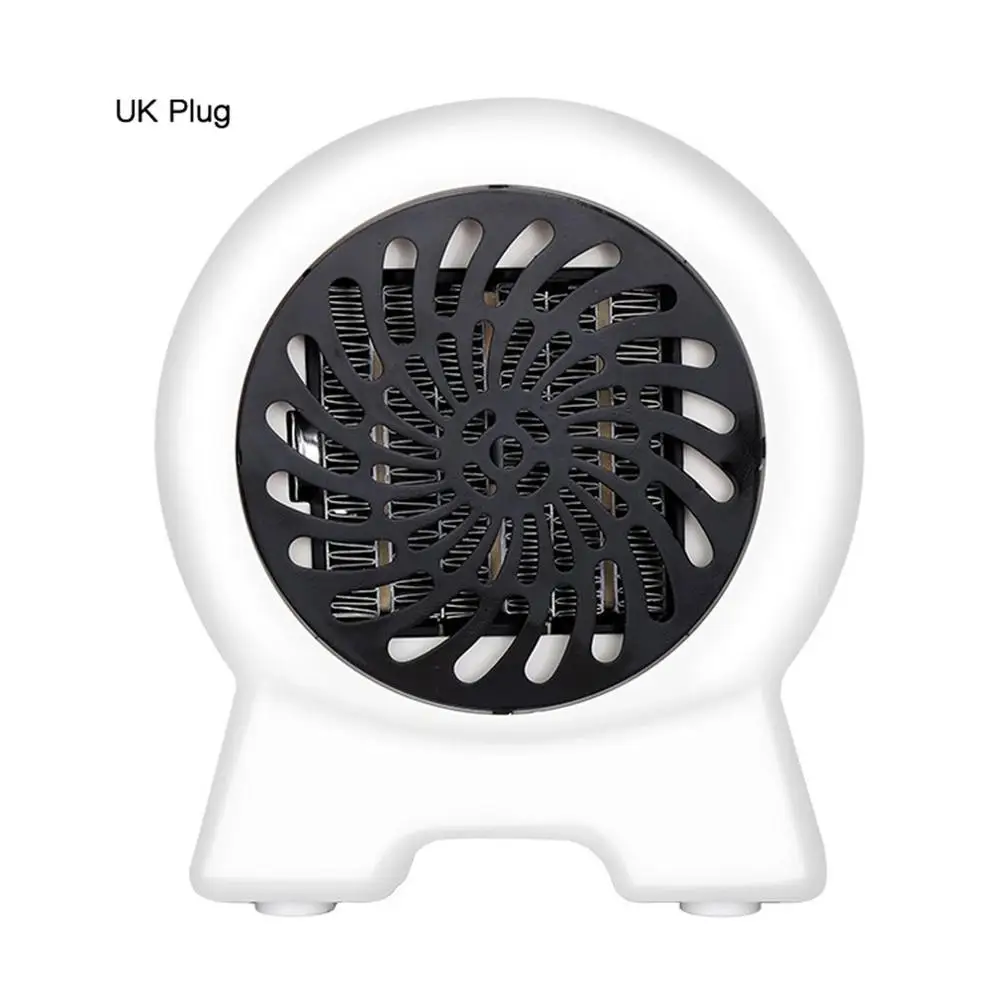 UK Plug Многофункциональный мини-нагреватель тепловентилятор Штепсель быстрого подключения-в офисе дома небольшой электрический горячий воздух портативный Электрический нагреватель - Название цвета: UK Plug