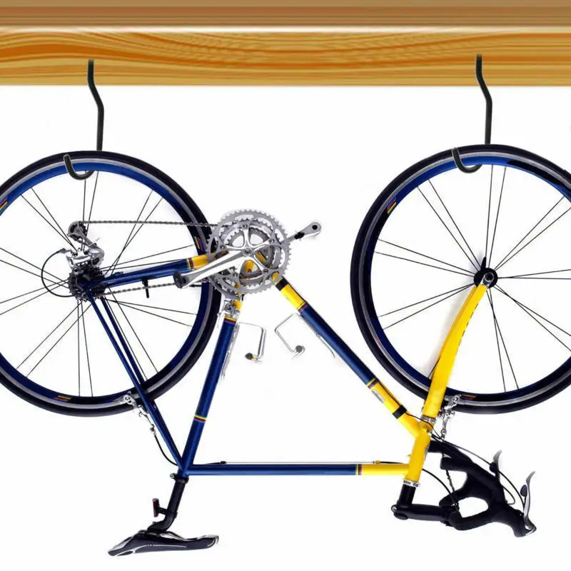 6 шт./компл. хранения велосипедов, крючки, станок и Heavy Duty настенная вешалка для велосипеда для гаража зимние сады велосипедное крепление Сталь держатель крюка
