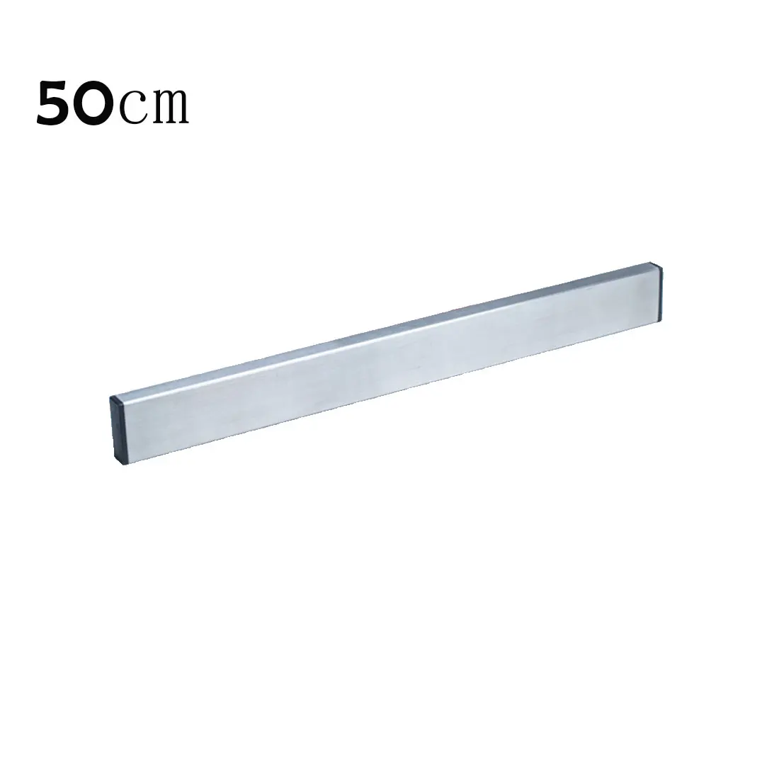 50cm Магнитный самоклеющийся держатель для ножей 30 см/40 см/50 см из нержавеющей стали 304 магнитный держатель для ножей подставка для ножей - Цвет: 50cm