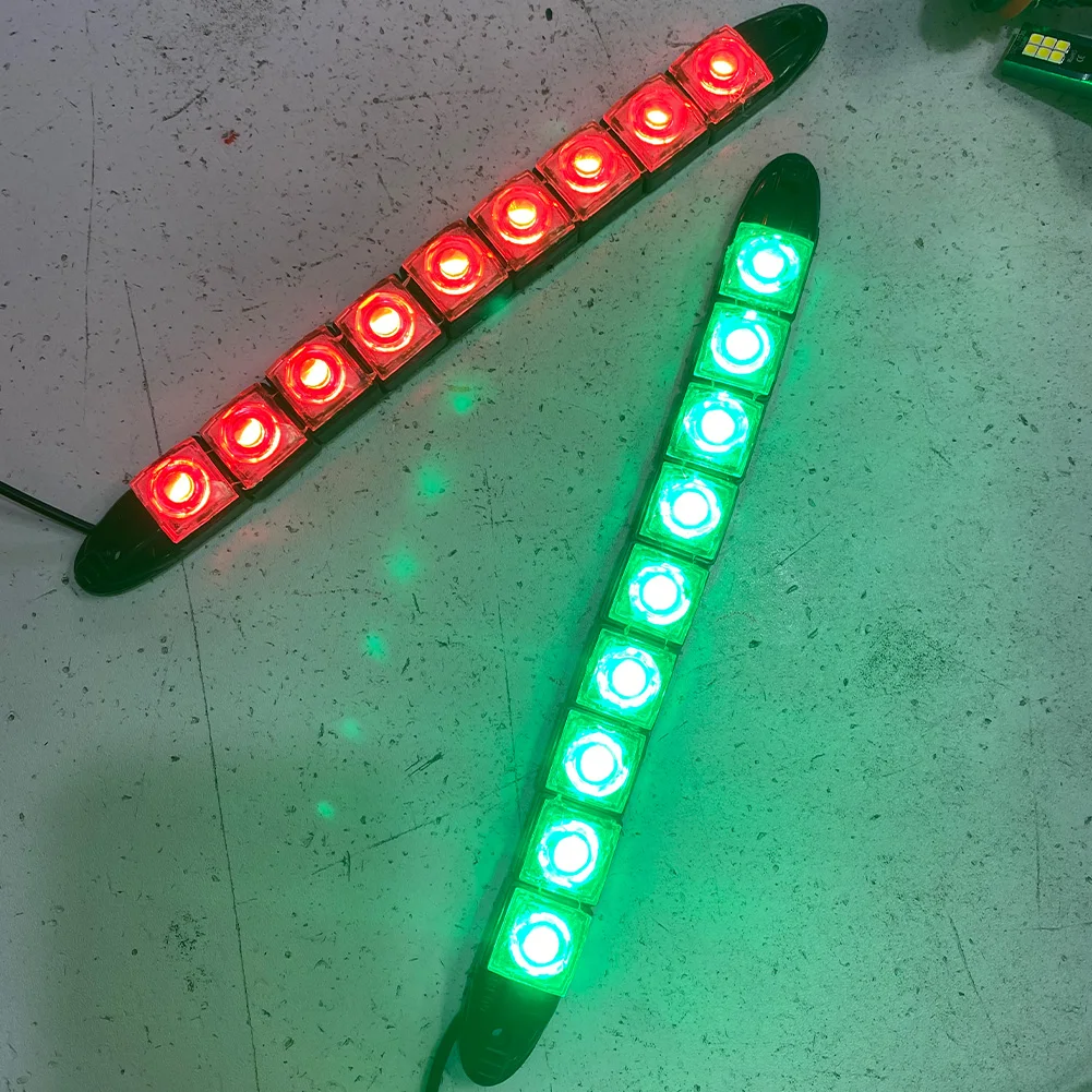 2PCS Signal Navigation Light Waterproof Port Starboard Marine Boat 2PCS Signal Navigation Light Waterproof Port Starboard Marine Boat
