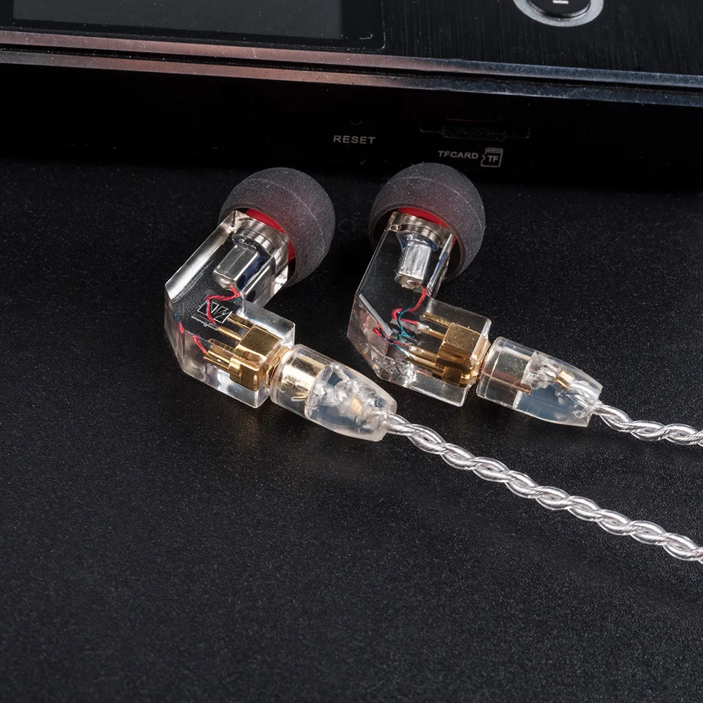 KB EAR F1 сбалансированная арматура Музыка Спорт в ухо монитор HiFi комплект берушей женский голос деталь звук гарнитура