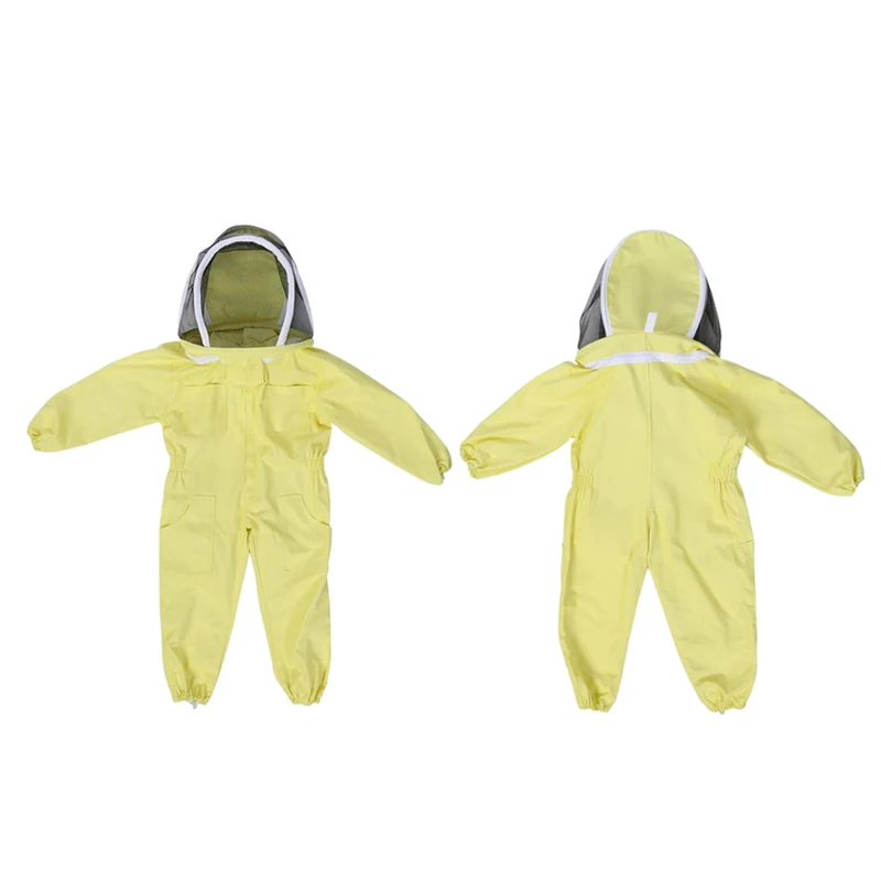 2 шт Профессиональный Детский защитный костюм для пчеловодства, оборудование для фермы, защитный костюм для пчеловодства, L