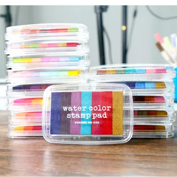 

Japan KODOMO NO KAO colorful gradual change printing table flash pearl printing table hand account clip color printing table