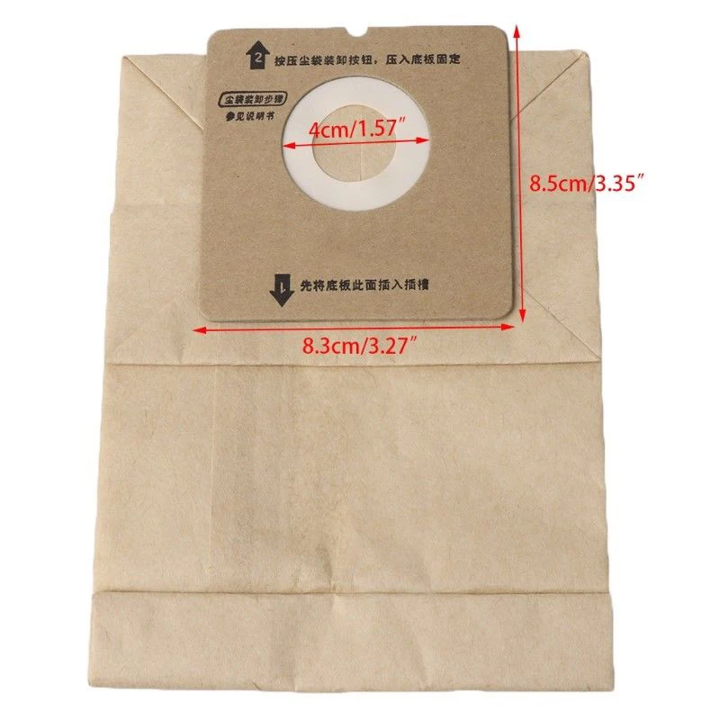 

6x Vacuum Cleaner Bags Paper Dust Bag Replace For Rowenta ZR0049/ZR0007 Durable