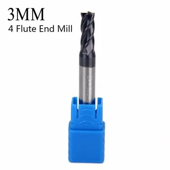 

1pc Solid Carbide End Mill 4 Teeth CNC Milling Cutter Drill Spiral Bit Tools New