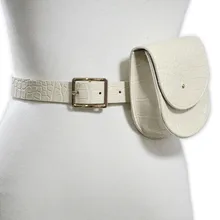 Поясные сумки маленькие модные пояс Сумка кожаная поясная сумка на ремне для женщин черный пояс для талии сумка# G2