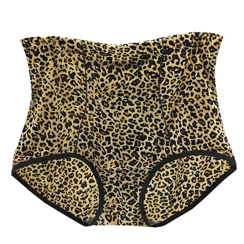 SexyleopardprintwomensunderwearHighWaistAbdomenInHighWaist