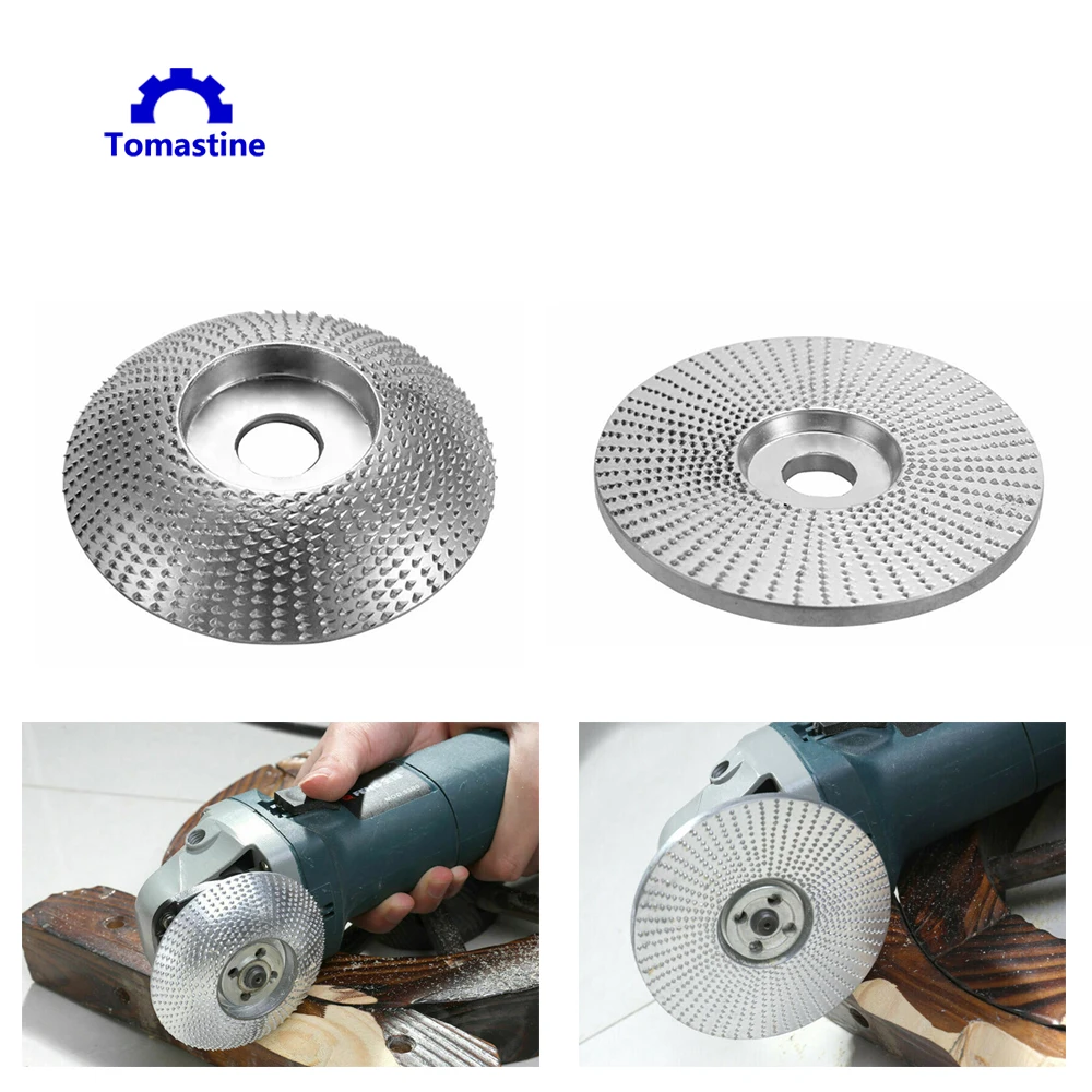 85 мм/100 мм шлифовальный круг по дереву роторный диск шлифовальный DIY инструмент для резьбы по дереву плоский/изогнутый абразивный диск угловая шлифовальная машина аксессуары