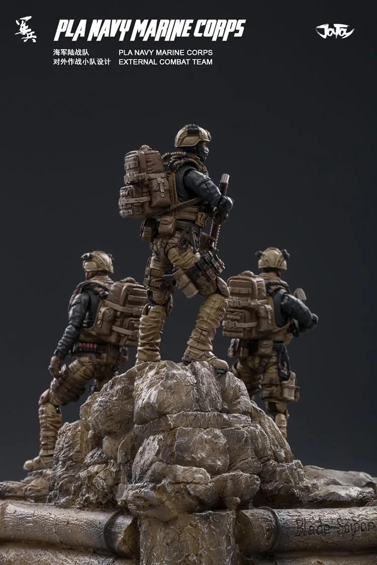 JOYTOY военные 1/18 китайские пла ВМФ спецназ военные фигурки для фанатов коллекция