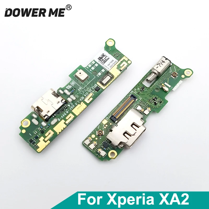 Для SONY Xperia XA2 H3113 H4113 зарядный порт USB Type C док разъем Вибратор микрофон Микрофон