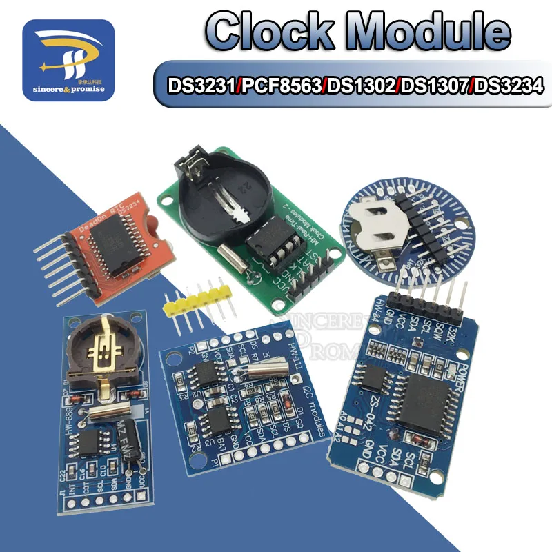 RTC DS3231 AT24C32 IIC Clock Timer Pour Arduino Raspberry Replace DS1307