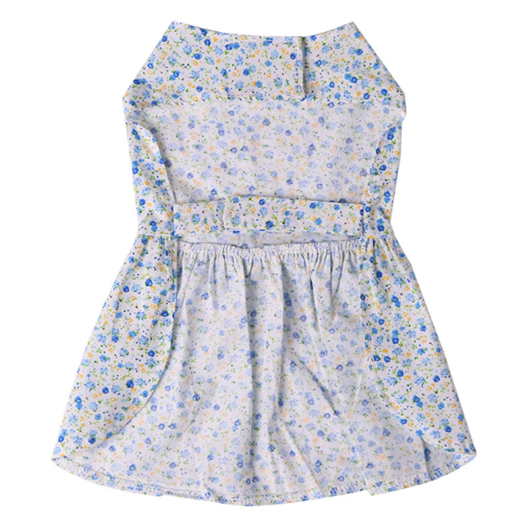 Pet Dress Skirt Clothes Autumn Spring Wedding Birthday Fancy Dress Outfit