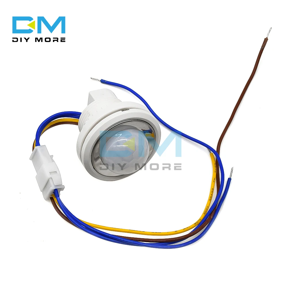 110v 220v Infrared Pir Sensor Time Delay Switch Wall Motion Switch Ir