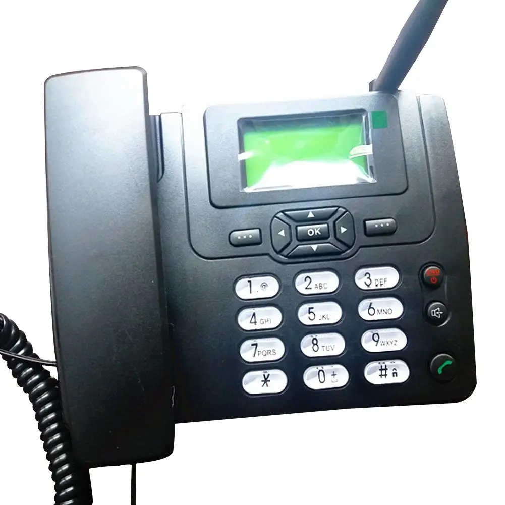 Новейший GSM900 1800 МГц Поддержка SIM фиксированный беспроводной GSM Настольный телефон sim-карта мобильный домашний офис Настольный телефон