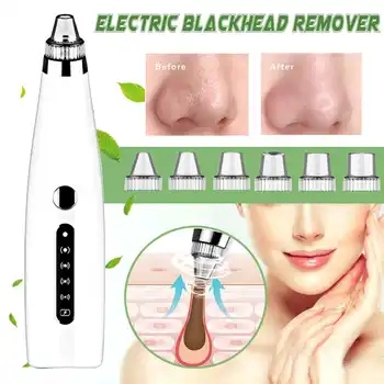 

Blackhead Remover Face Deep Nose Cleaner T Zone Pore Acne Pimple Removal Vacuum Suction Facial Diamond Beauty Clean Skin Tool