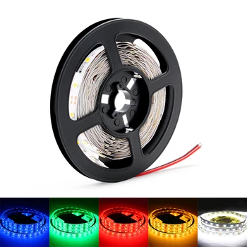 

2835 Led strip 12V RGB white lights Waterproof 12 V led strip tape 60 LED/M 1 - 5 M Lamp Diode Flexible tape TV Back light home