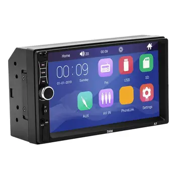 

2 Din Car Multimedia Player GPS Navigation with Map 7 inch Touch Screen Wireless Radio MP3 MP5 Player Radios