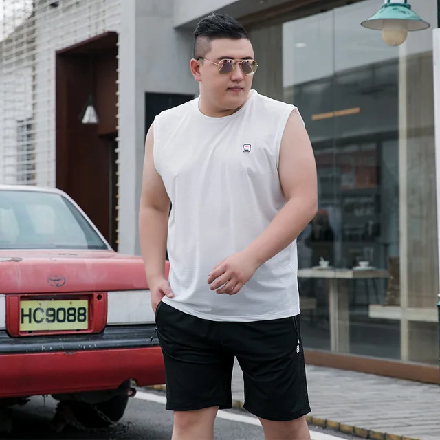 Tank Top Shorts Men Summer Tracksuit 