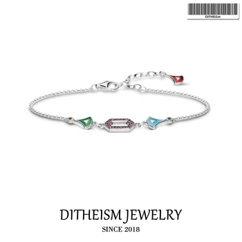 

Link Chain Bracelets Asian Ornament, 2019 New 925 Sterling Silver Fashion Jewelry Vintage Gift Fit Ts Beads for Women Girls