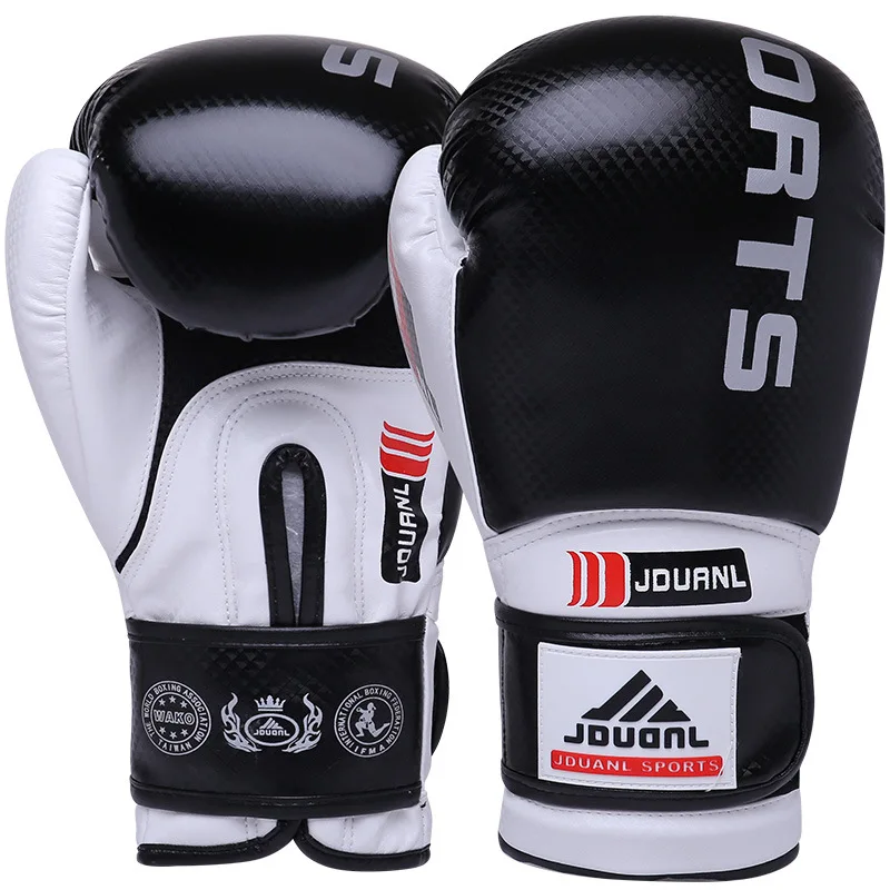 

JDUanL Boxing Gloves Maya Leather Adult Profession Men And Women Free Combat Gloves Muay Thai Boxing Training Playing Sandbags