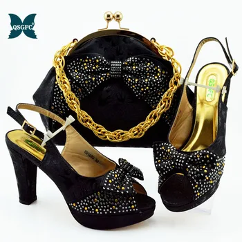 

New Arrival Italian Shoes and Bags Set Envio Gratis African Matching Shoes and Bags Italian In Women Nigerian Women Wedding Shoe