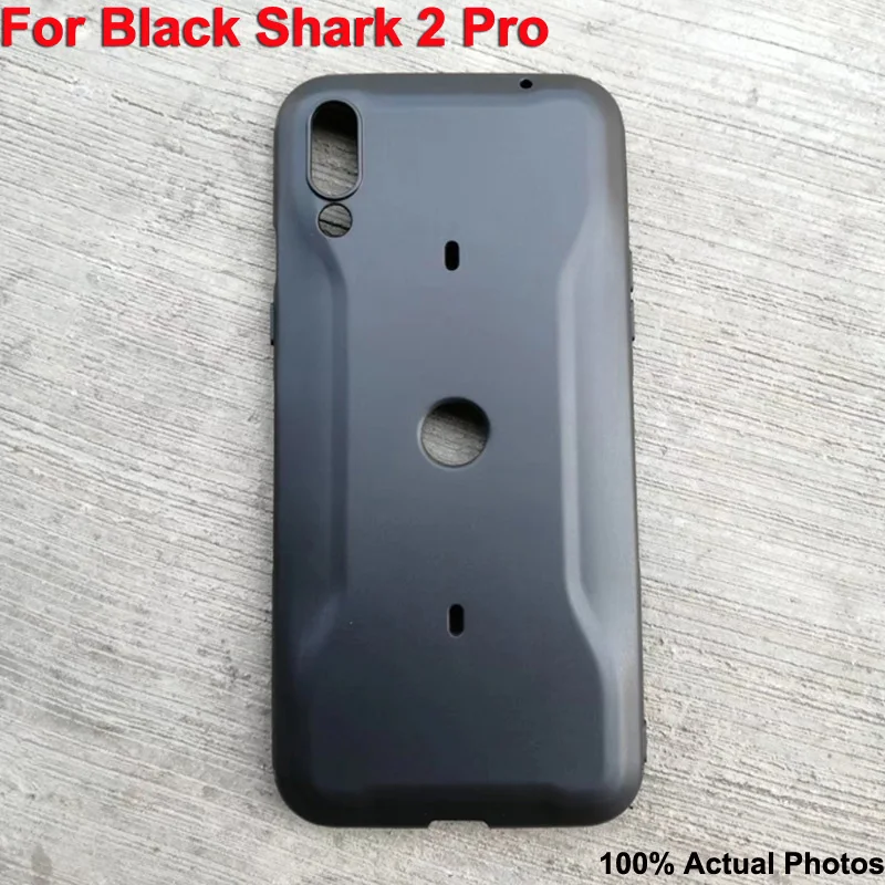 Для xiaomi Black Shark 2 Pro Чехол BlackShark 2 pro SKW-A0 Чехол черный цвет Мягкий ТПУ противоударный игровой чехол для телефона