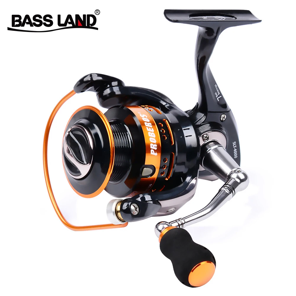 

Bassland Fishing Reel Metal Spool Spinning Reel 19KG Max Drag Stainless Steel Handle Line Spool Saltwater Fishing Accessories