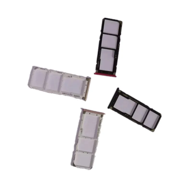 

SIM Card Slots For Xiaomi Mi A2 Lite / Redmi 6 Pro Sim Cards Adapters Socket Holder Tray Phone Replacement Housing Repair Parts