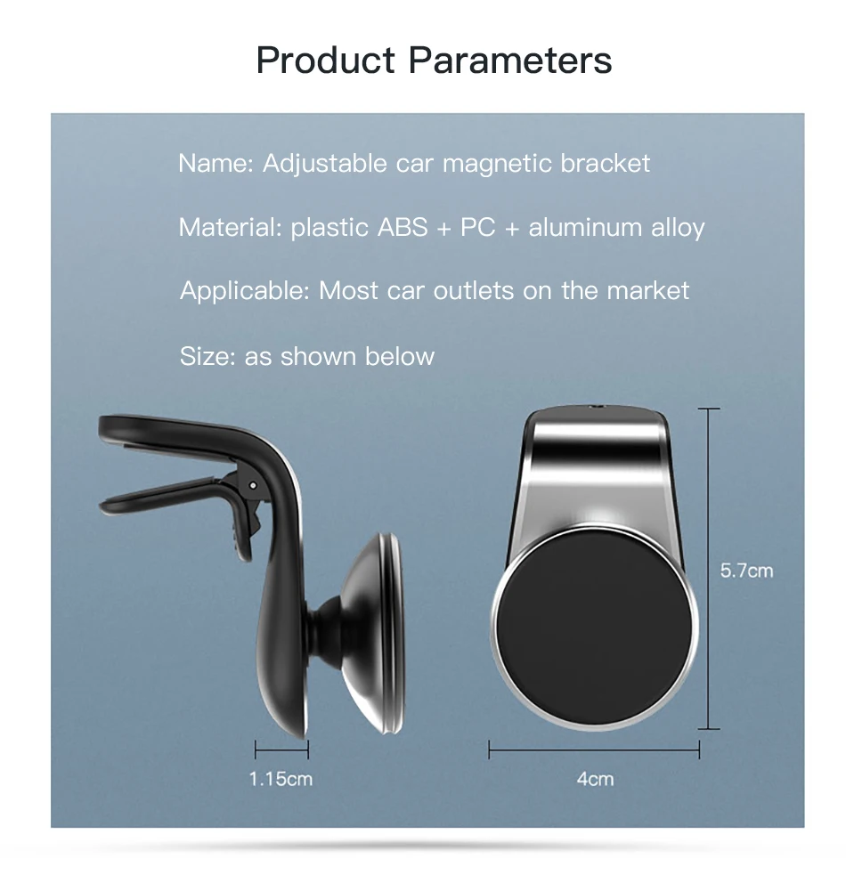 ACCEZZ Автомобильный держатель для телефона, магнитный держатель на вентиляционное отверстие, автомобильный магнитный держатель для мобильного телефона для iphone 11, huawei, кронштейн, подставка, поддержка gps