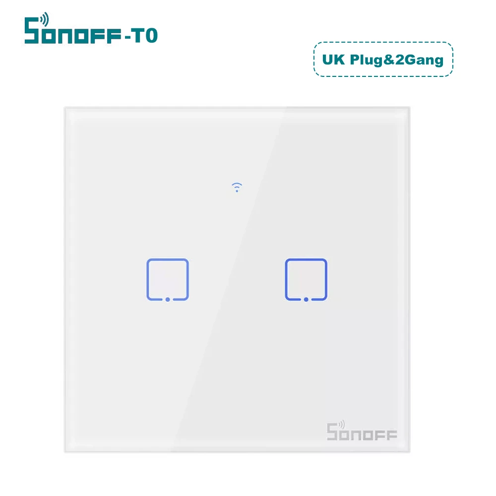 SONOFF TX Series WIFI Wall Switch 1/2/3 Gang Intelligent Wall Touching Light Switch For Intelligent Home AC100-240V