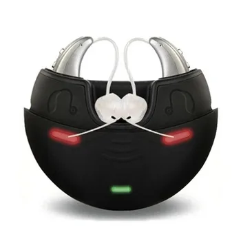 

One pairs Rechargeable Digital Hearing Aid earphone Amplifier hearing Ear Aids Deaf-aid Audiphone for the hearing Loss