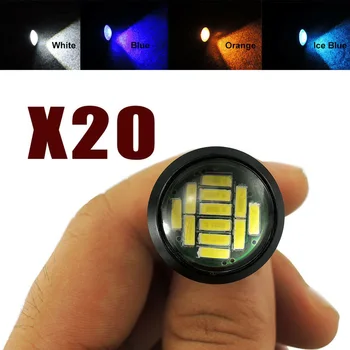 

10Pair 15W Eagle Eye Light Car Back-Up Reverse DRL Lamp Daytime Running Light