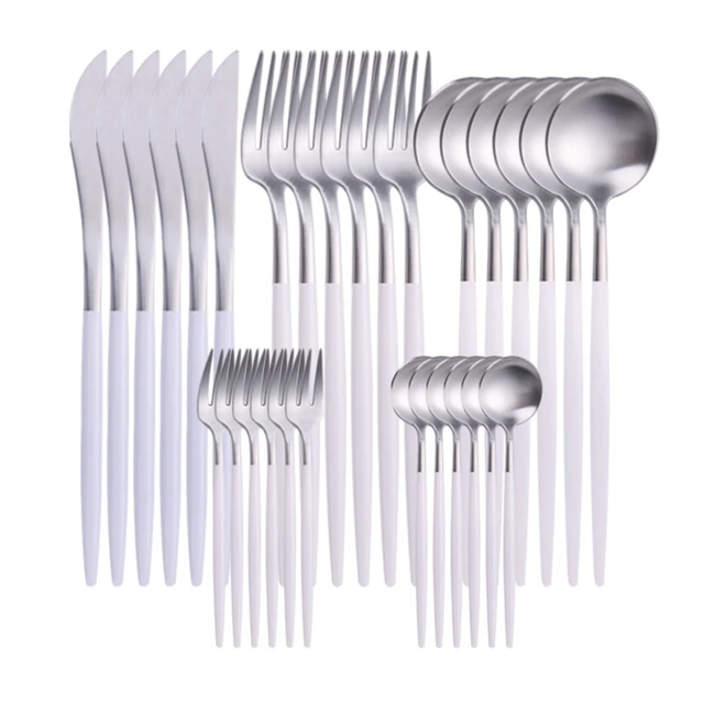white silver 30pcs