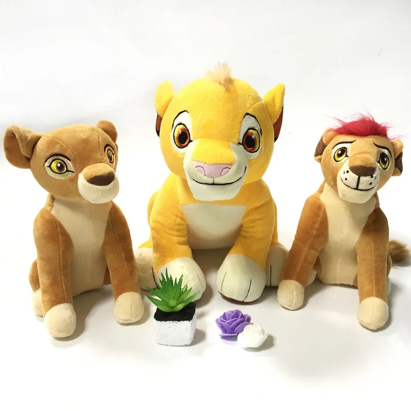 Disney's New The Lion King Kissing Plush Simba & Nala 10" Stuffed Toy 
