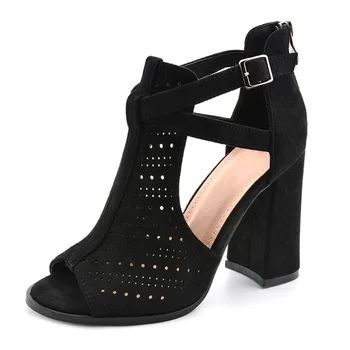 

2019 Women's Sandals Summer Edition Women's Fashion High Heels Peep-toe Sandals Women's High Heels