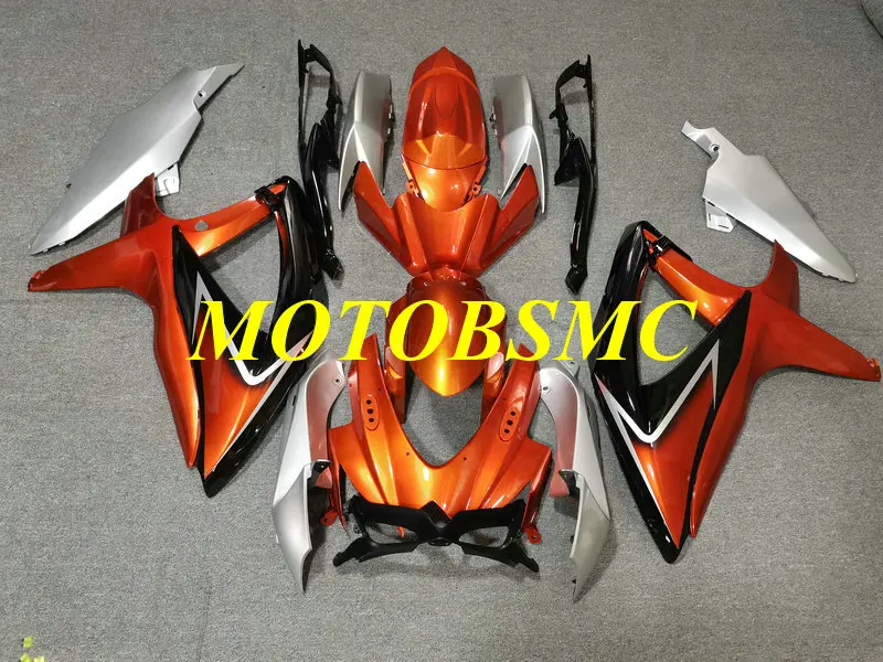 Набор обтекателей для литья под давлением GSXR600 750 K8 08 09 GSXR 600 GSXR750 2008 2009 красный