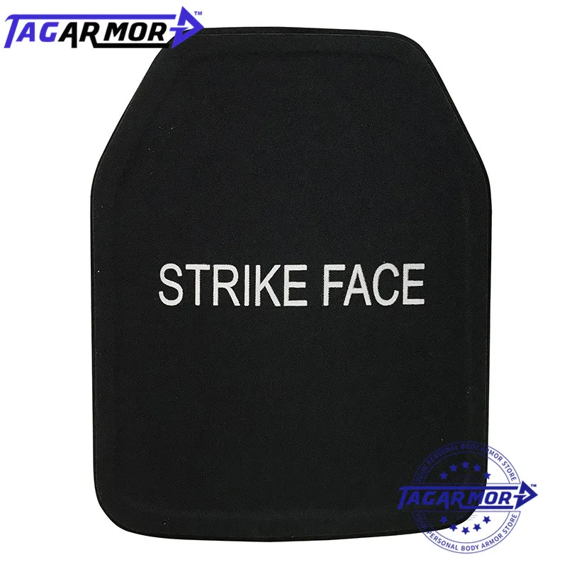 Armadura corporal ultradelgada NIJ IIIA de EE. UU., placa balístico a prueba de balas PE, Panel antibalas balístico independiente, 10x12 pulgadas